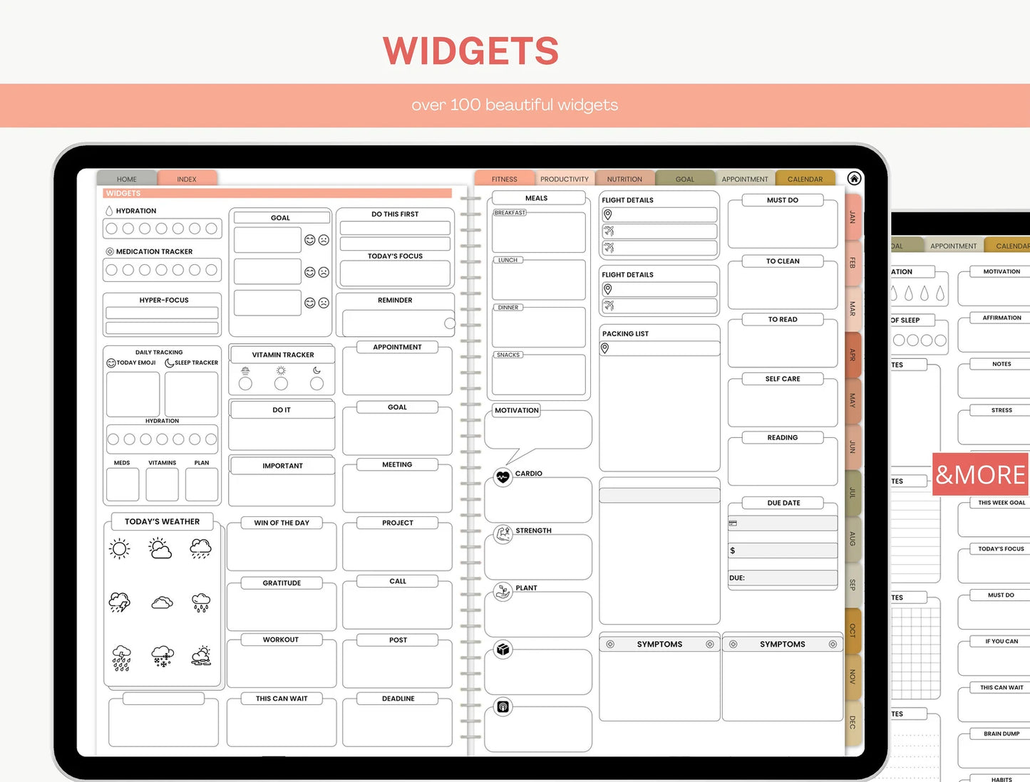 ADHD DIGITAL PLANNER ( Made By ADHD Specialist )