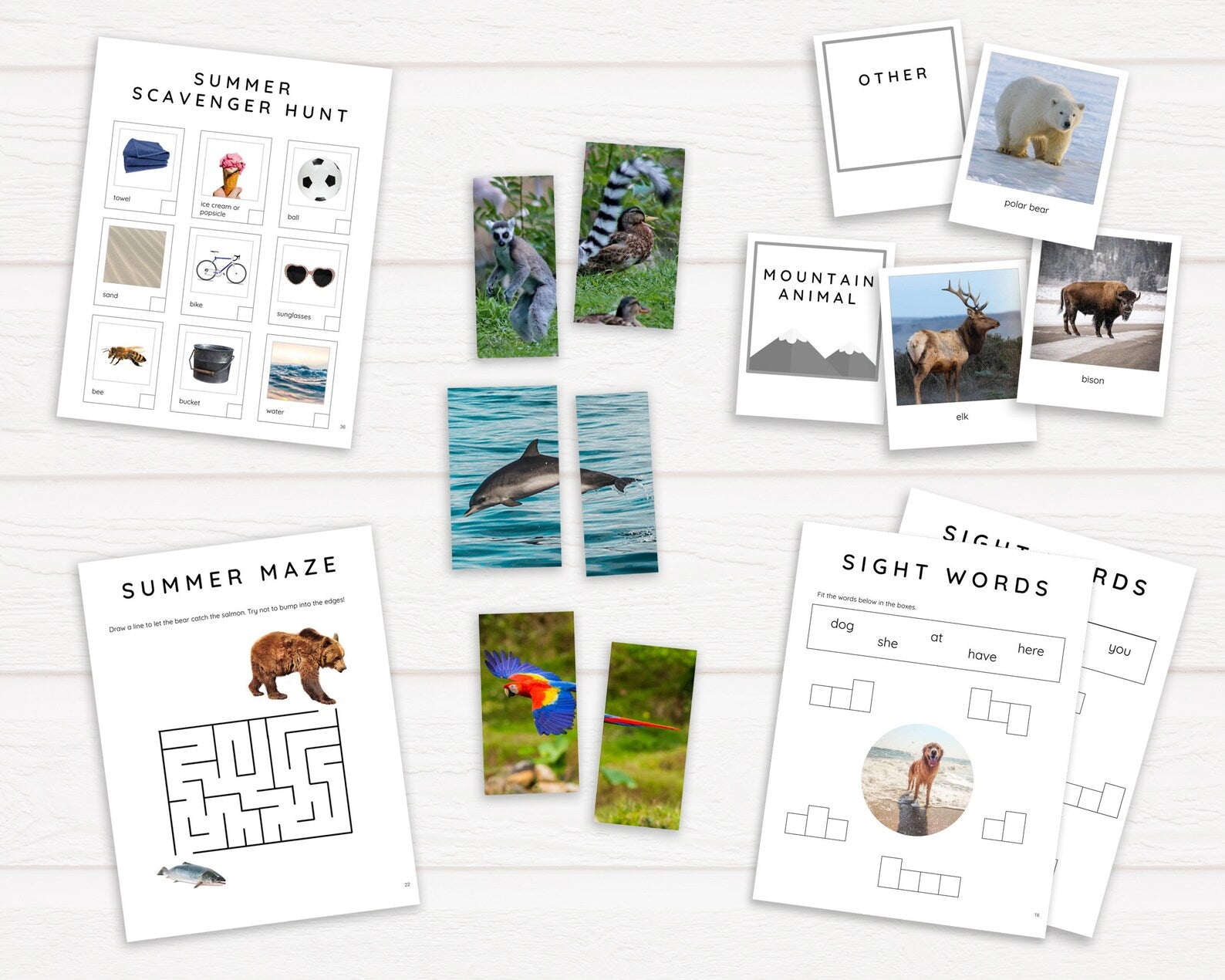 A Fun and Interactive Learning Binder for Preschool and kindergarten kids!