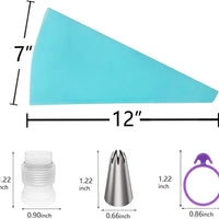 Piping Bag and Tips Cake Decorating