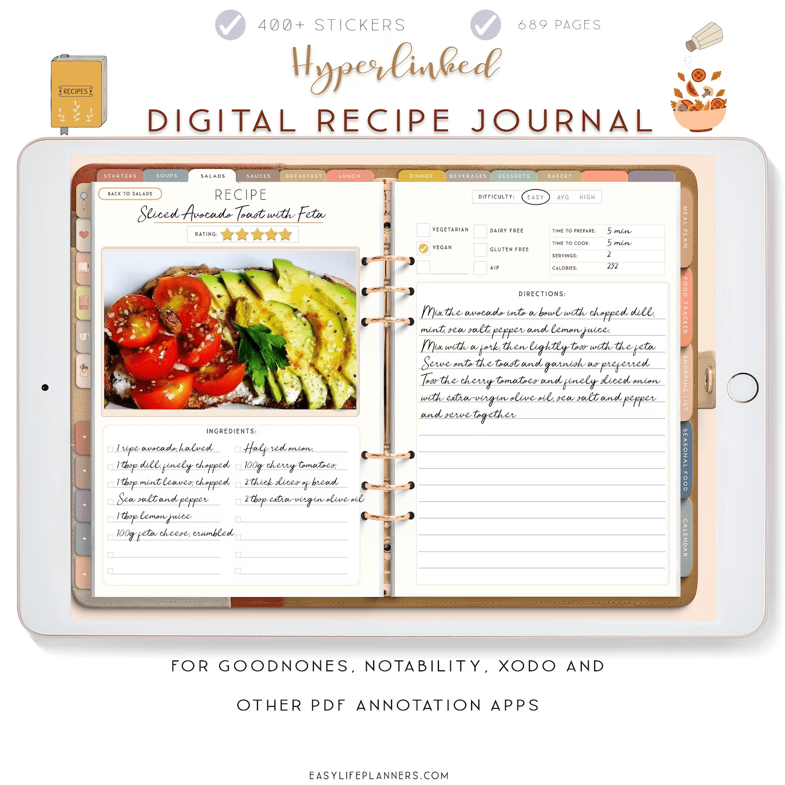 THE ULTIMATE DIGITAL RECIPE BOOK