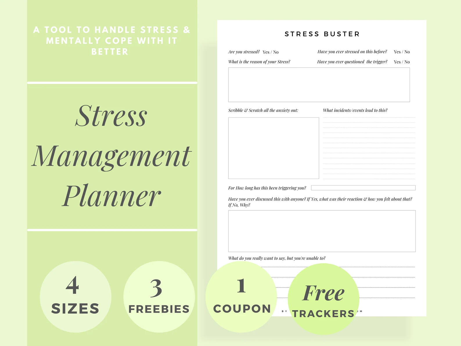 Mental Health & Mindfulness Planner