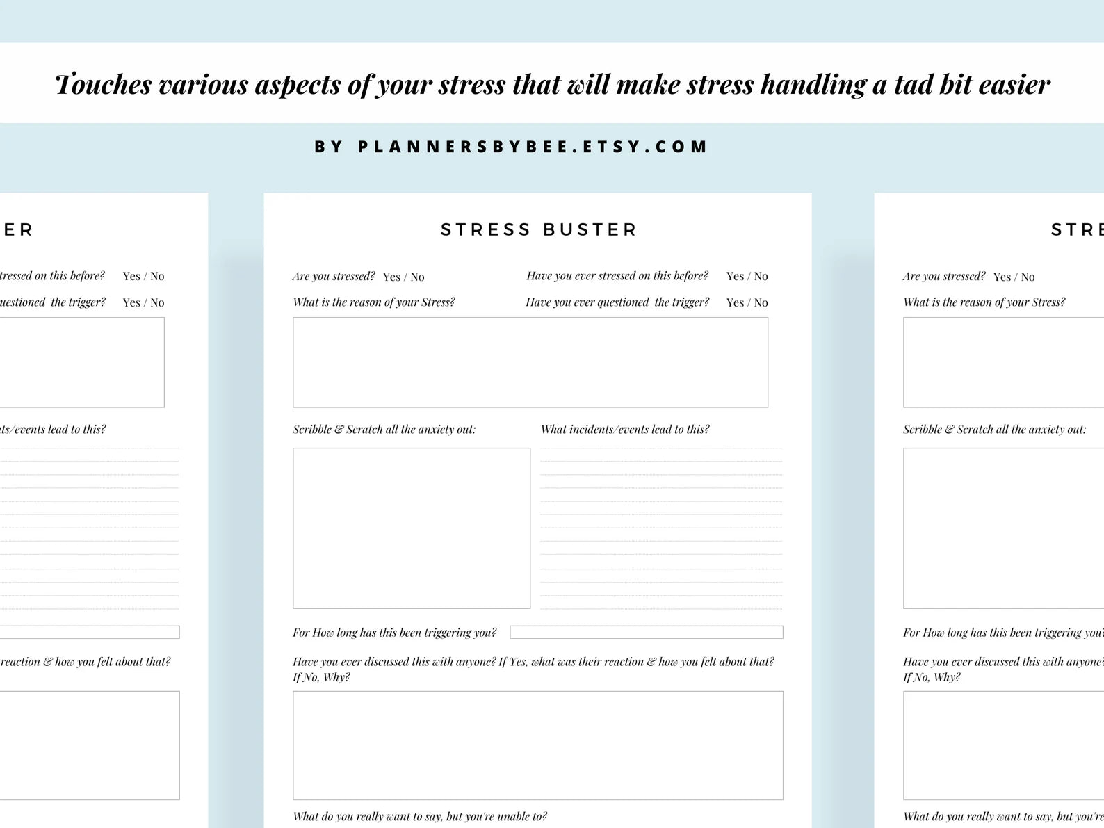 Mental Health & Mindfulness Planner