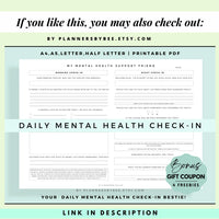 Mental Health & Mindfulness Planner
