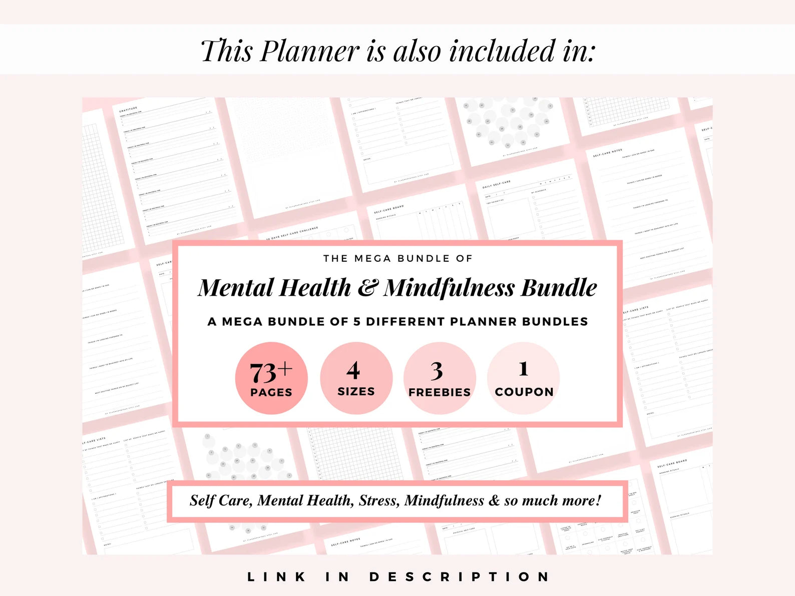 Mental Health & Mindfulness Planner