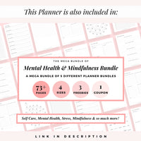 Mental Health & Mindfulness Planner
