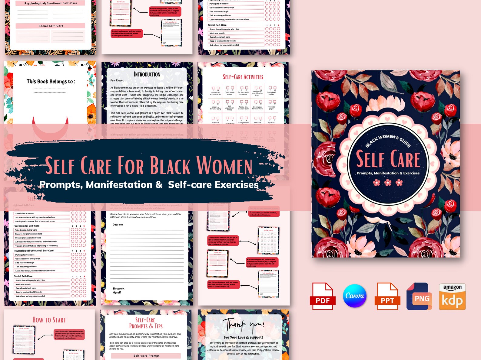 Self Care Journal for Black Women