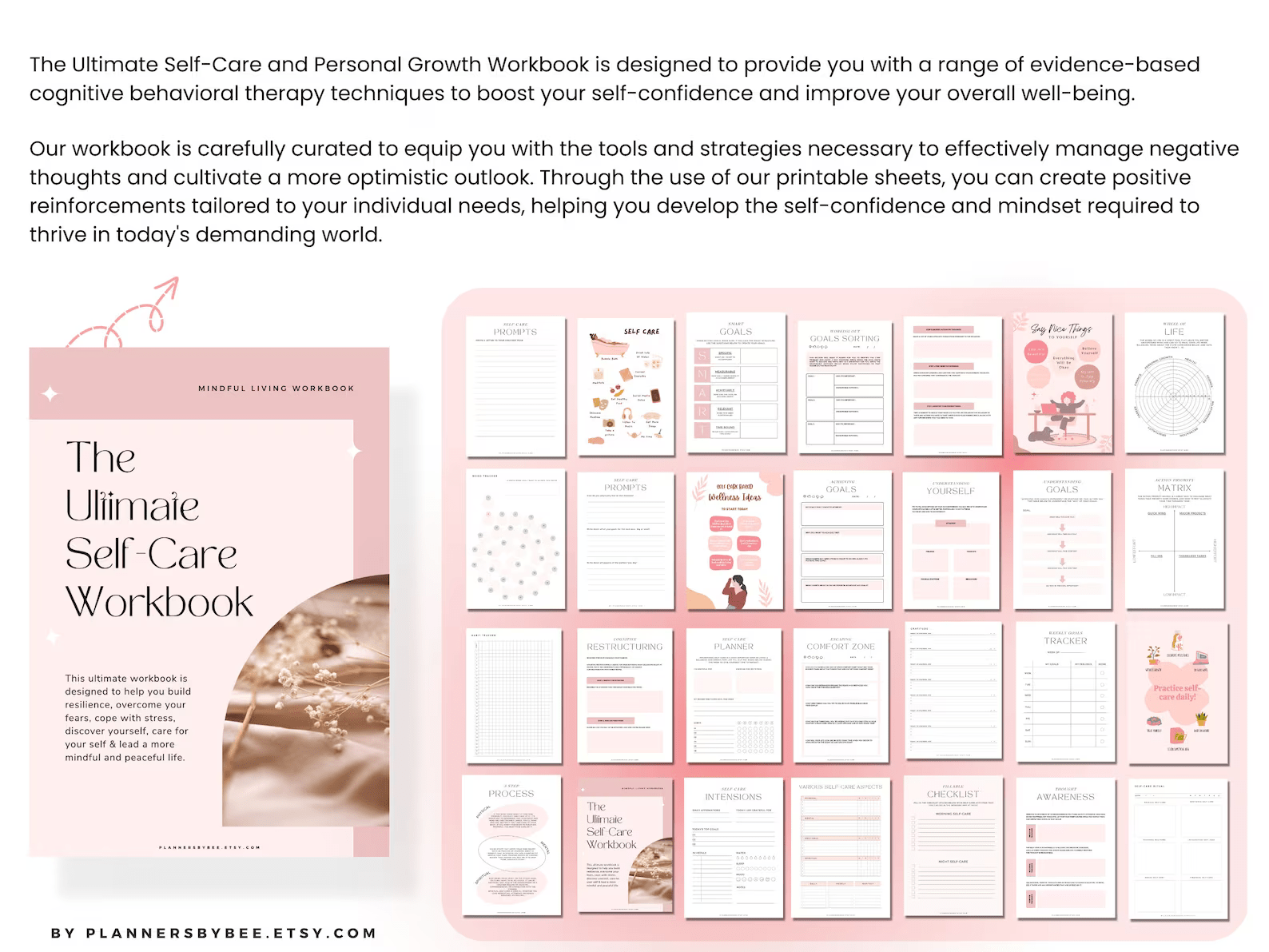 Self Care Printable Planner