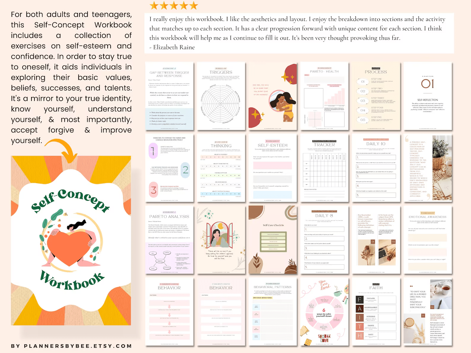 Self Care Printable Planner