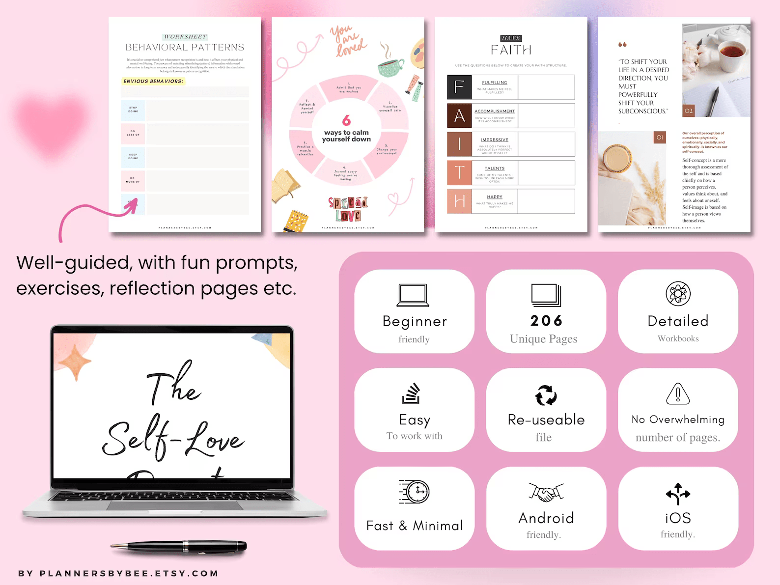 Self Care Printable Planner