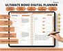 Undated Boho Digital Planner Bundle