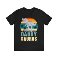 Daddysaurus T Rex Dinosaur Daddy Saurus Family Matching T-Shirt