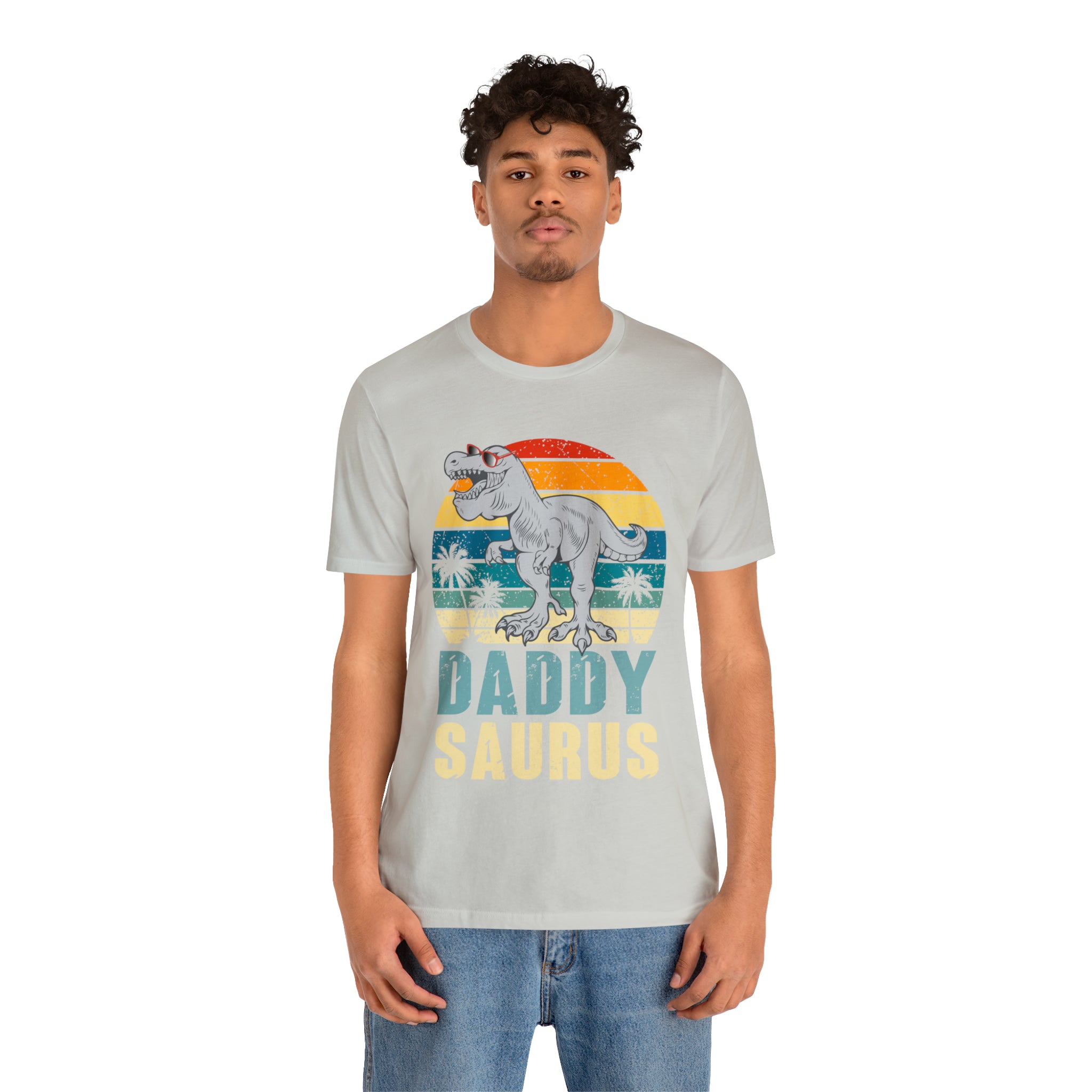 Daddysaurus T Rex Dinosaur Daddy Saurus Family Matching T-Shirt