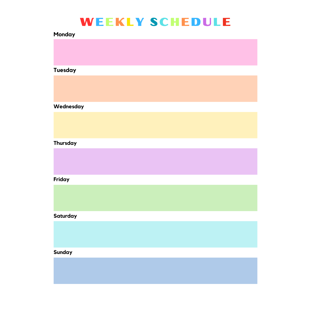 Printable ADHD planner for Kids ( Made By ADHD Specialist )