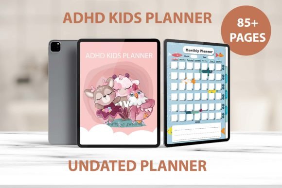 ADHD KIDS DIGITAL PLANNER ( Made By ADHD Specialist )