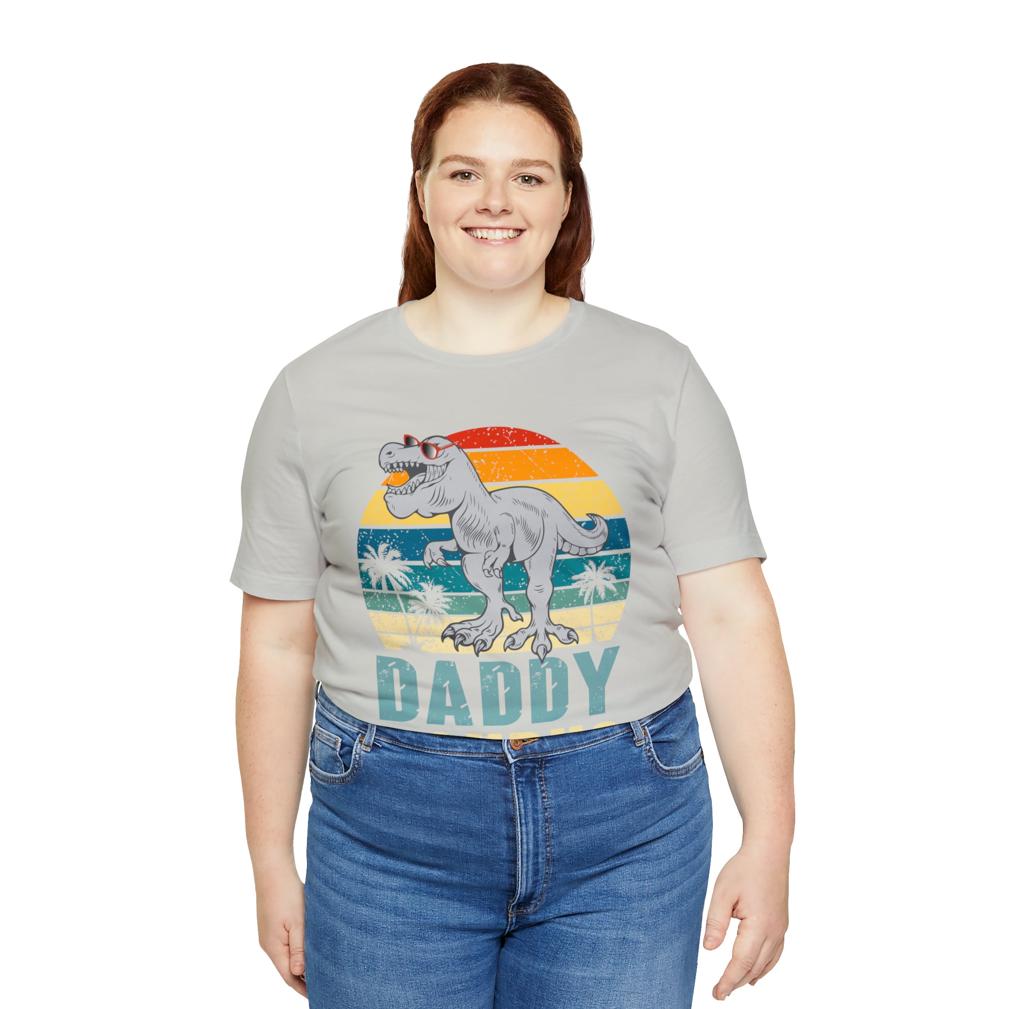 Daddysaurus T Rex Dinosaur Daddy Saurus Family Matching T-Shirt