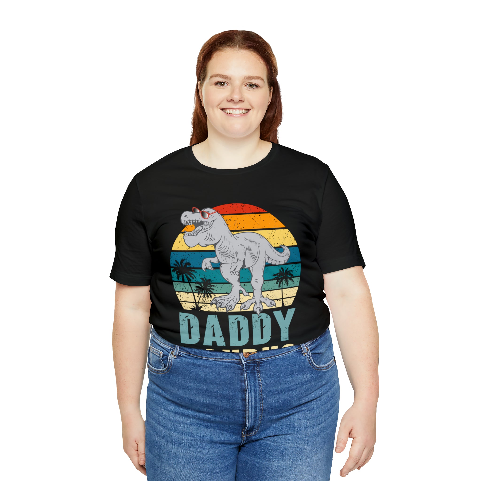 Daddysaurus T Rex Dinosaur Daddy Saurus Family Matching T-Shirt