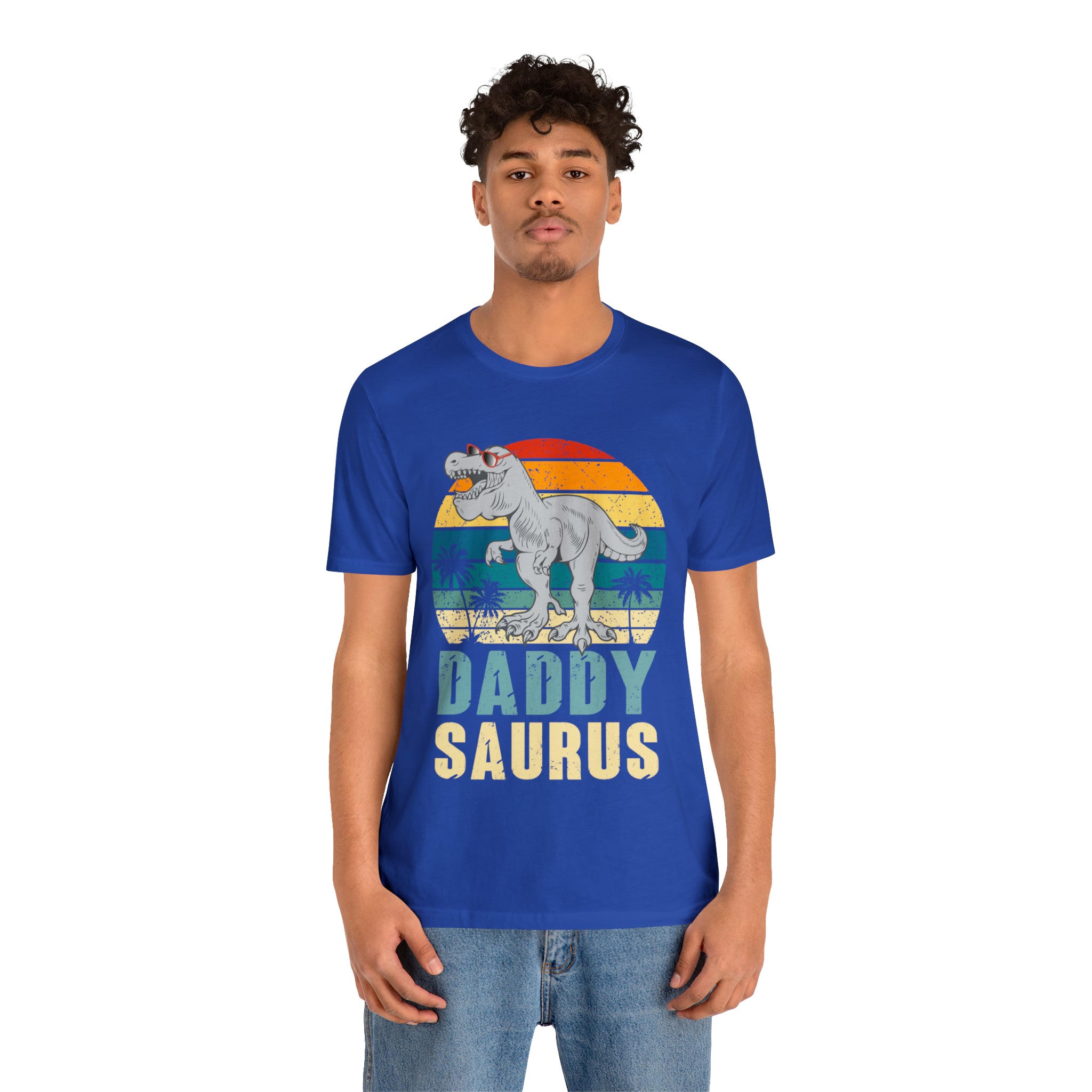 Daddysaurus T Rex Dinosaur Daddy Saurus Family Matching T-Shirt