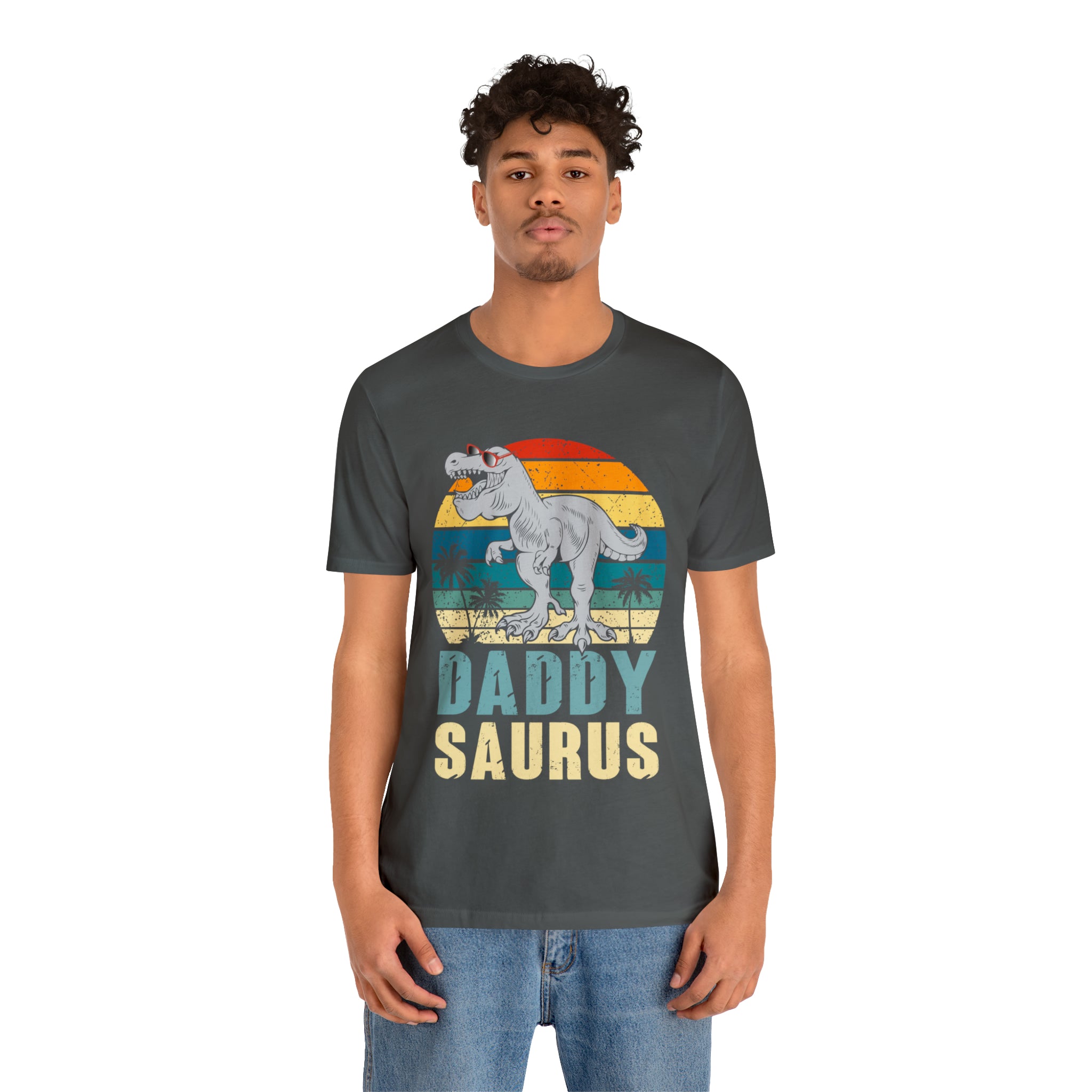 Daddysaurus T Rex Dinosaur Daddy Saurus Family Matching T-Shirt