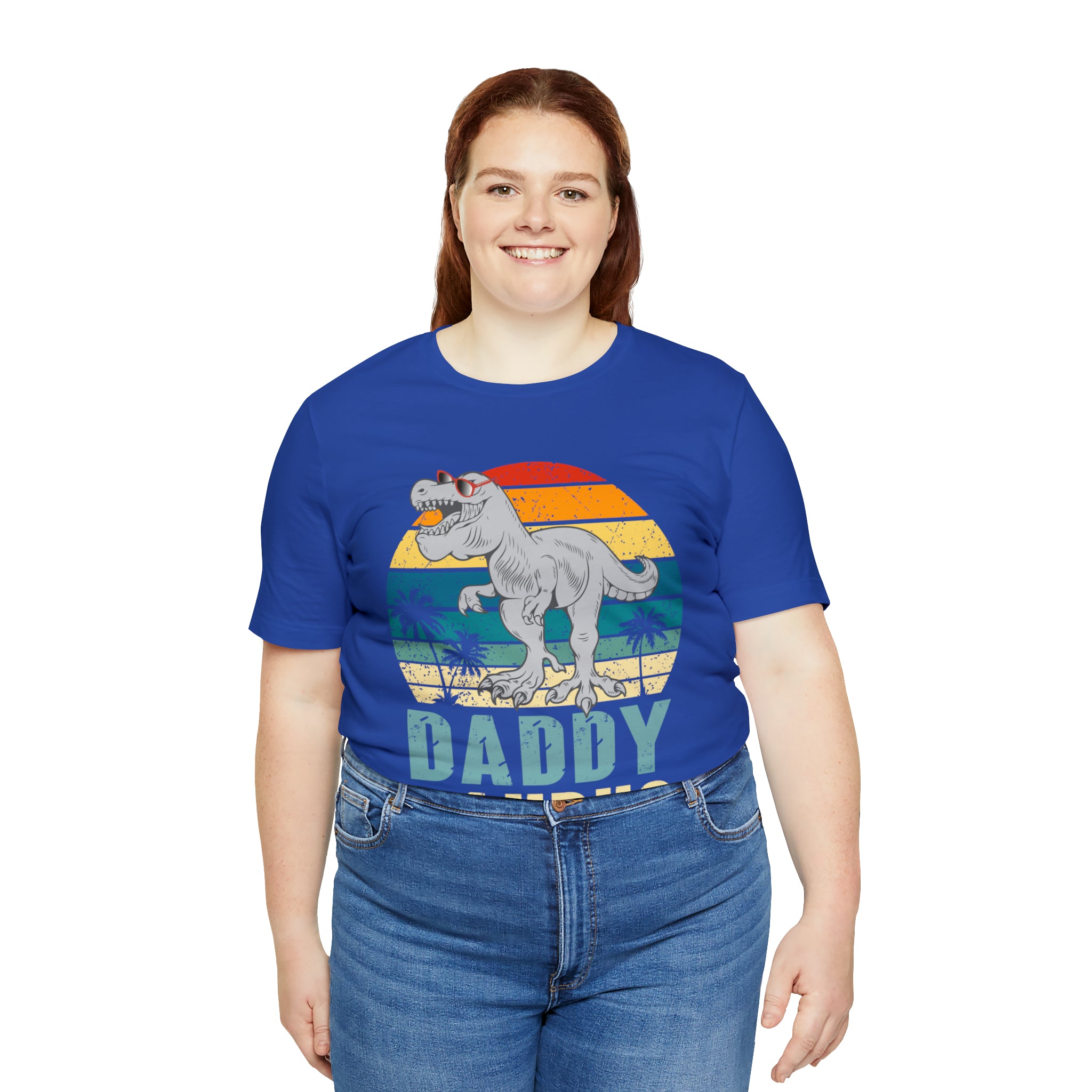 Daddysaurus T Rex Dinosaur Daddy Saurus Family Matching T-Shirt