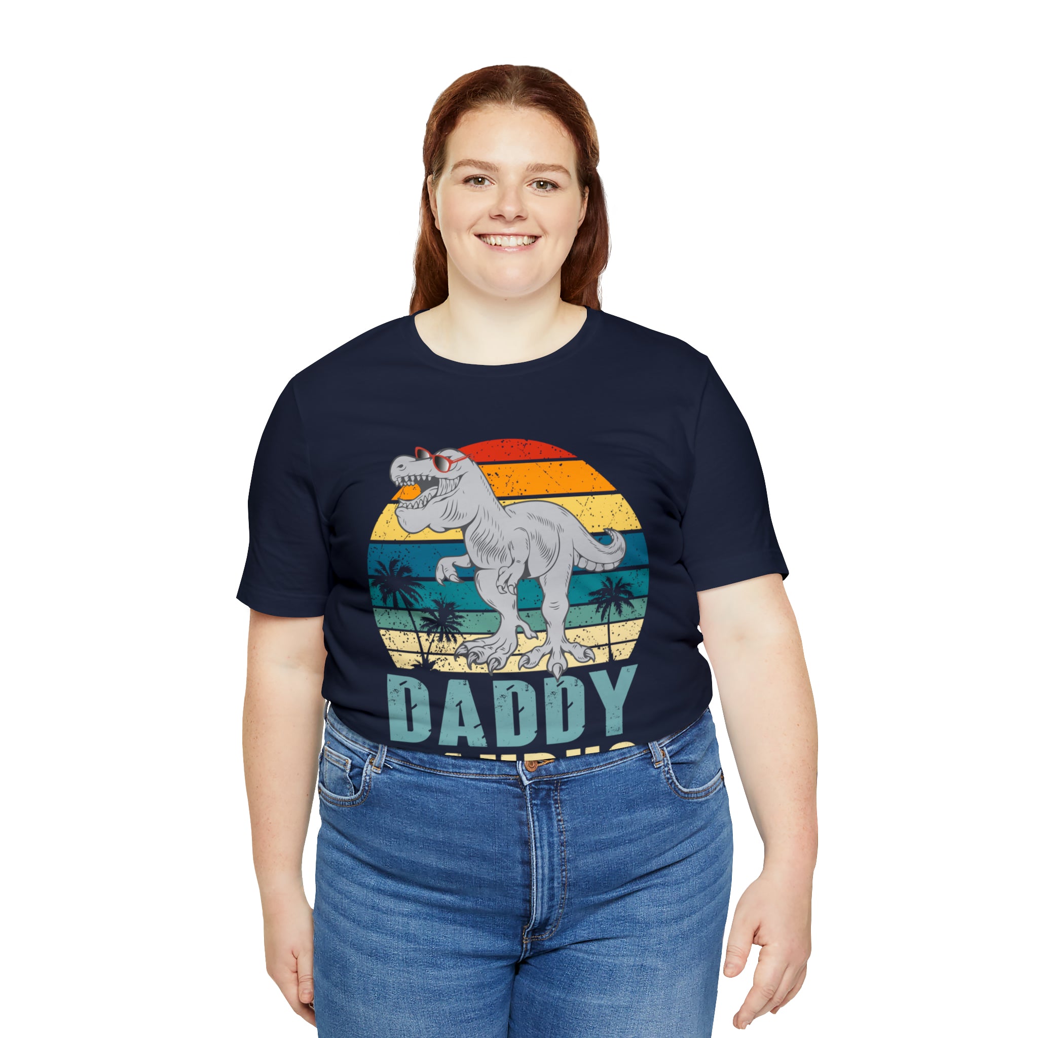 Daddysaurus T Rex Dinosaur Daddy Saurus Family Matching T-Shirt