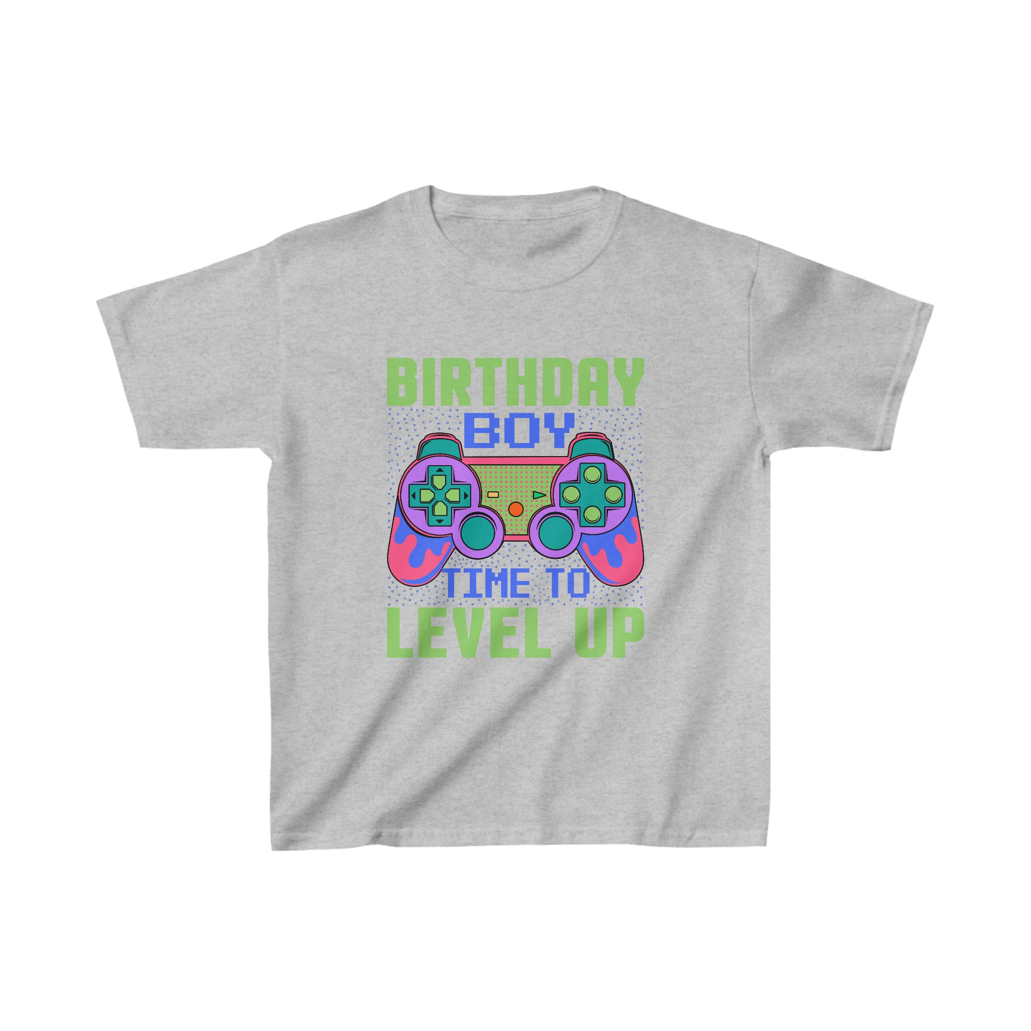 Birthday Boy Time to Level Up Video Game Birthday Gamer Gift T-Shirt V3