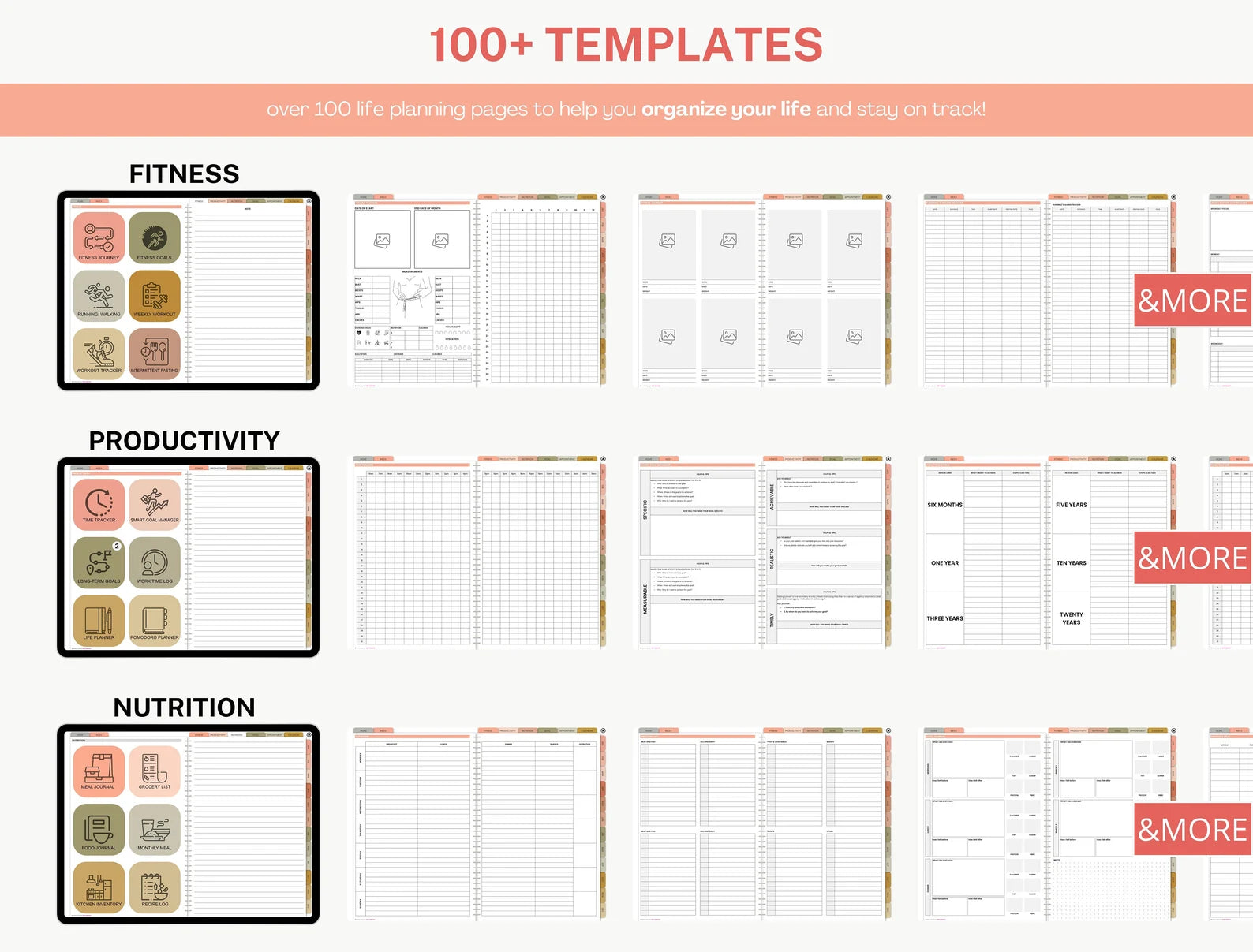 ADHD DIGITAL PLANNER  ( Made By ADHD Specialist )