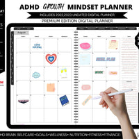 ADHD DIGITAL PLANNER  ( Made By ADHD Specialist )
