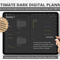 THE ULTIMATE ALL IN ONE UNDATED DIGITAL PLANNER