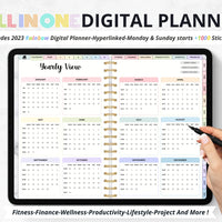 THE ULTIMATE ALL IN ONE UNDATED DIGITAL PLANNER