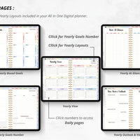 THE ULTIMATE ALL IN ONE UNDATED DIGITAL PLANNER