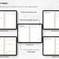 THE ULTIMATE ALL IN ONE UNDATED DIGITAL PLANNER