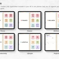 THE ULTIMATE ALL IN ONE UNDATED DIGITAL PLANNER