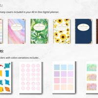 THE ULTIMATE ALL IN ONE UNDATED DIGITAL PLANNER
