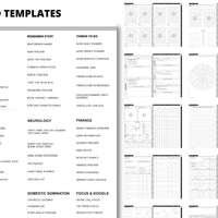 ADHD DIGITAL PLANNER  ( Made By ADHD Specialist )