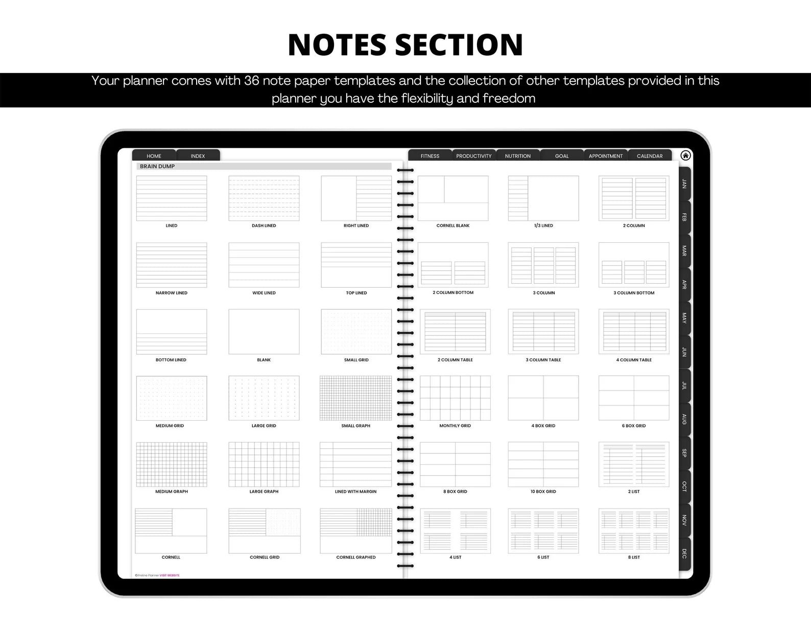 ADHD DIGITAL PLANNER  ( Made By ADHD Specialist )