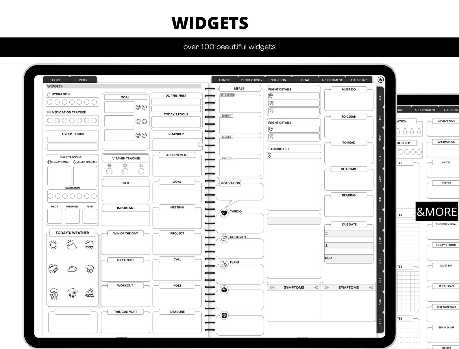 2023 ADHD DIGITAL NOTEBOOK  ( Made By ADHD Specialist )