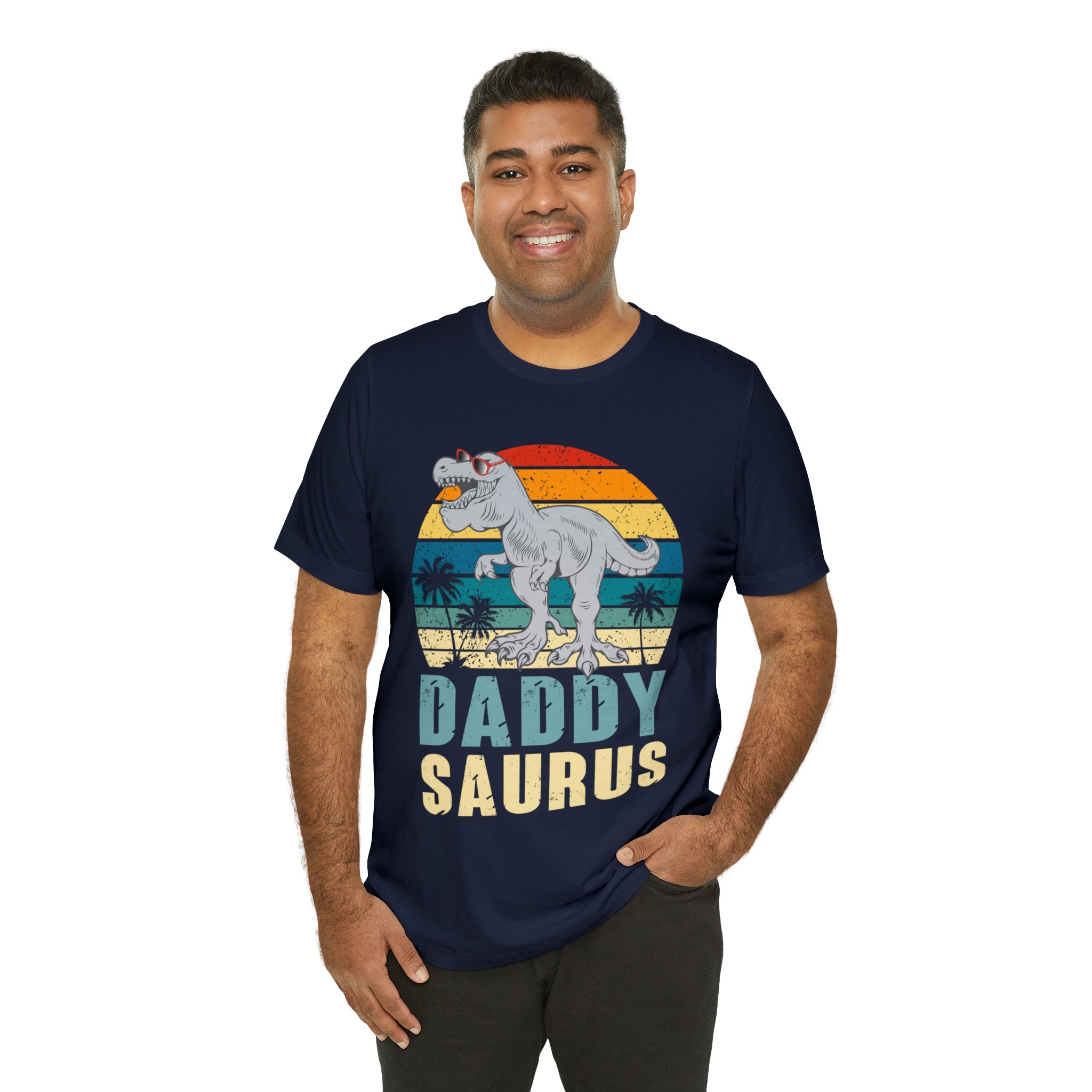 Daddysaurus T Rex Dinosaur Daddy Saurus Family Matching T-Shirt