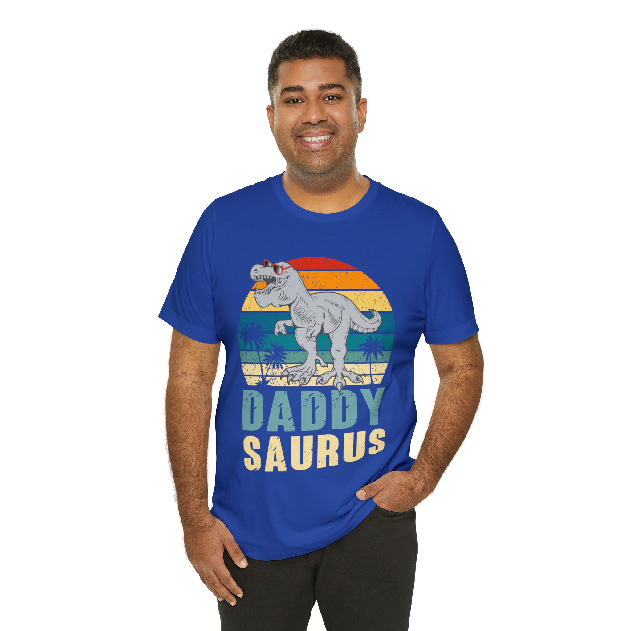 Daddysaurus T Rex Dinosaur Daddy Saurus Family Matching T-Shirt